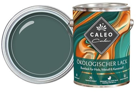 Caleo Color Lack WALDSPAZIERGANG 0,15 Liter - ökologischer Lack für Möbel - natürlich, lösemittelfrei, spielzeugtauglich