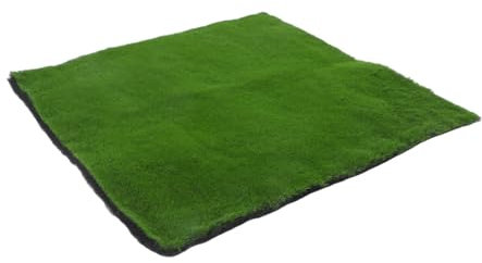 TOBBOMEY Tapis Herbe Synthétique pour Intérieur Et Extérieur Tapis De Décoration De Patio Gazon Artificiel Mousse Réaliste