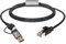 Leehitech 2M/6.56FT 2.5Gbps USB-A/USB-C to RJ45 Ethernet Cable, High Speed Gigabit USB to RJ45 LAN Cable, No Delay for Laptop, PC, MacBook, Switch, Windows, macOS, Linux