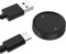 MoKo Caricatore Magnetico Compatibile con Amazfit Active 2/Bip 6, Caricabatterie Portatile con Cavo di Ricarica USB Separato da 1 m, Nero