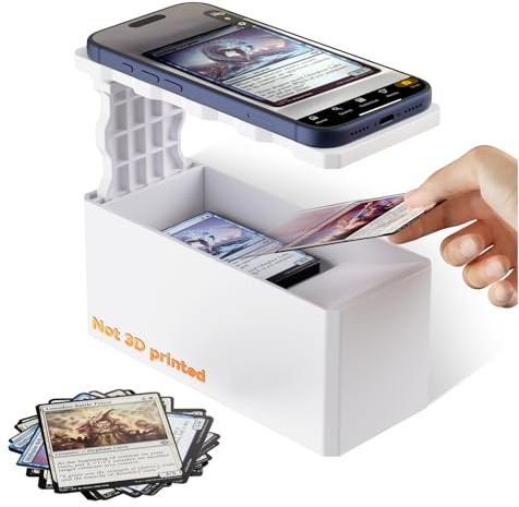 CloudValley TCG-Kartenscanner-Ständer für MTG-Sammelkarten, 【ABS-Material】Verstellbare Halterung für das Scannen mit dem Smartphone, 【Schnelles Scannen & Preisvergleich】Kompatibel mit der ManaBox-APP