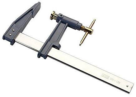 Alyco - Sargento de Apriete Tipo F, Con Émbolo, 1400 X 120 mm - 197873