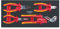 KS Tools 713.7004 - Module de 4 pinces isolées 1000V - Gamme ERGOTORQUE® - Pour servantes et établis - Empreinte des outils découpée au laser - Mousse imputrescible