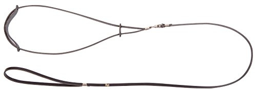 Dingo Ringleine für Hundeausstellung aus Naturleder 0,6 cm x 150 cm 10704