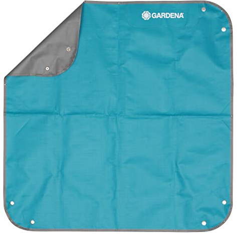 Gardena City Gardening Pflanzmatte S: Arbeitsunterlage für Pflanzarbeiten/Umtopfarbeiten, wasserabweisendes Textilgewebe, 80 x 80 cm (505-20)