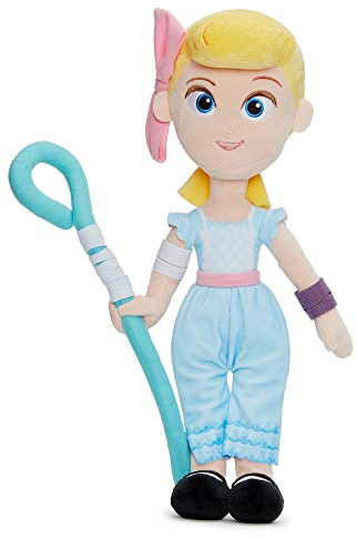 Disney 37270 Pixar Toy Story 4 BO-Peep Plüschpuppe in Geschenkbox, 25 cm, weiß