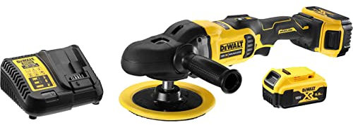 Dewalt DCM849 18V XR Brushless Rotary Polisher 2 x 5ah Li-ion