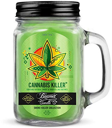 Beamer Smoke Killer Collection 355ml Candle - Cannabis Killer Scent Kerze