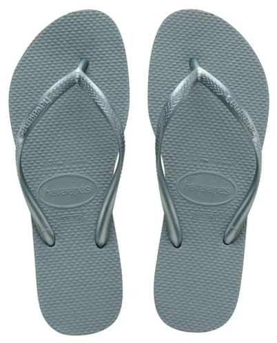 Havaianas Slim Women Flipflop Green Olive 4.5/5 UK
