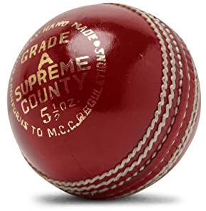 Zipper Leather Cricket Ball Senior Match Quality Hand Stitched Balls 5.50oz Weight…