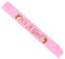 Schärpe Baby Mädchen Rosa It's a Girl Babyshower Deko für Babyparty Deko Mädchen Schwangerschaft Mutterschaft Babyshower Babydusche Mädchen