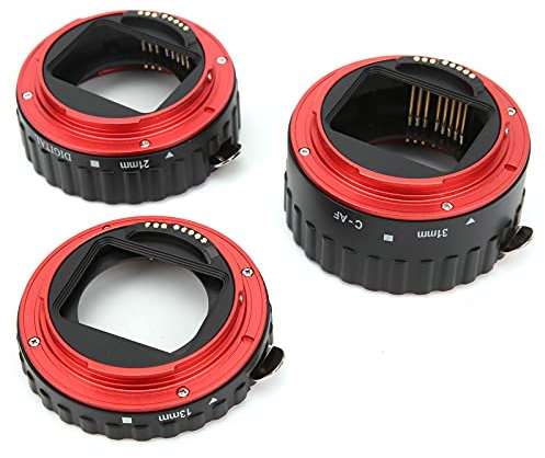 Goshyda Macro Extension Tube, 13mm+21mm+31mm Auto Focus Tube Ring, for Canon 5D4, 5DsR, 5Ds, 5S3, 5D2, 5D, 6D, 6D2, 7D, 10D, 20D, 20DA