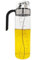 D,casa - Oliera antigoccia in vetro Borosilicato Tappo in acciaio inox con coperchio apribile automatico per cucina 550 ml - 550 ml