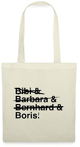Spreadshirt Bibi Blocksberg Und Familie Schriftzug Stoffbeutel, One size, Natur