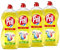 Pril Original Zitronenmelisse (4x1,2L), Handgeschirrspülmittel mit höchster Fettlösekraft, für sauberes Geschirr auch in kaltem Wasser