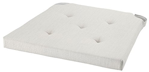 Ikea JUSTINA Stuhlkissen, 42/35x40x4 cm, Natur