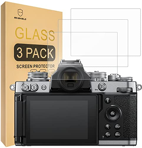 Mr.Shield Schutzfolie Kompatibel mit Nikon Z fc ZFC DX-Format Mirrorless Camera [3 Stück] Schutzglas Schutzglasfolie 9H Härte, HD Klare Displayschutzfolie