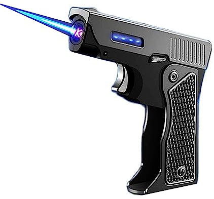 Foldable Dual Arc Electric Lighter with Battery Indicator Windproof Jet Flame Torch Lighter Men's Gadget Gift for Cigarette Cigar Candle