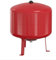 Ausdehnungsgefäß BASEFLEX für Zentralheizung - mit einer Sackmembran - Druck 6 Bar - Max. Mediumstemperatur 120 Grad - Fassungsvermögen 12 Liter - Rot (35L)