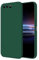 HONLEN Hülle für Huawei P10 Schutzhülle Case, (5.1 Inches) Liquid TPU Silicone Handyhülle mit Fallschutz Silikon Cover Dunkelgrün