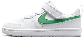 Nike Low Top Schuhe Court Borough Low Recraft (Ps), White/Stadium Green-Football Grey, DV5457-109, 29.5 EU (12C US)