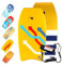Schwimmbrett Bodyboard mit Pfeildesign, Tragbares Body Board für Erwachsene mit Handschlaufe Hohe Tragfähigkeit Schwimmboard Surfboard Verbessertes XPE-Deck und Halbmondförmiges Heck (Mehrfachpfeil)