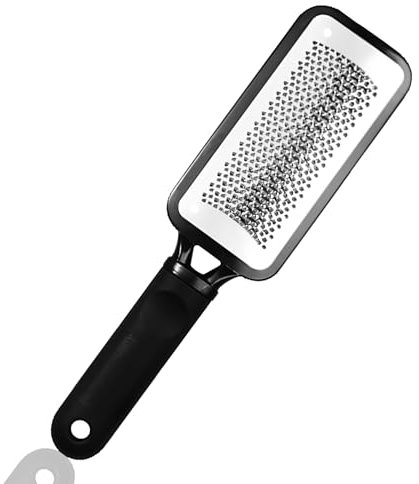 Foot File Foot Scraper Callus Remover, Professional Pedicure Tool for Hard Skin, Stainless Steel Foot Rasp, Ideal for Wet or Dry Feet, Effective Foot Care and Exfoliation
