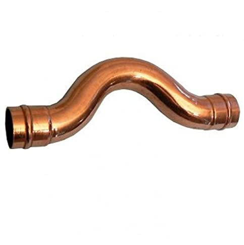 Bag of 2-22mm Solder Ring Full Crossover (Known as Solder Ring Fittings/pre soldered Copper Fittings/Solder Fittings/Copper Crossover / 22mm Crossover Also Available in 15mm)