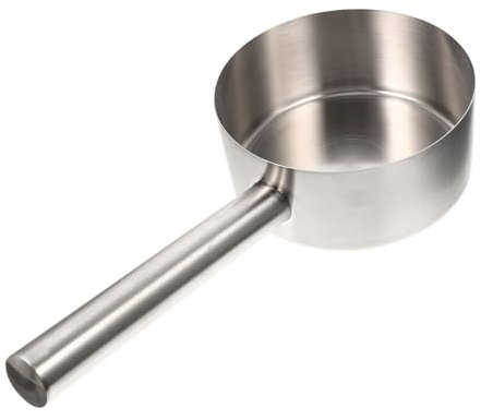 Amosfun Edelstahl-schaufel Wasserlöffel Für Zuhause Ausguss Gießkanne Küchenkellen Und Leicht Zu Reinigen