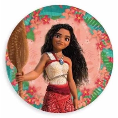 8Pk 23Cm Moana Ii Sailing Spirit Paper Plates