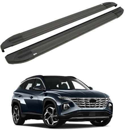TURTLE Für Hyundai Tucson (Nx4) 2022-2024 Brillant Trittbrett | SCHWARZ