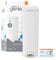 Diaper Genie - Cubo de basura con pañales (1 recarga Easy Roll, 18 bolsas) EU, Blanco Lys