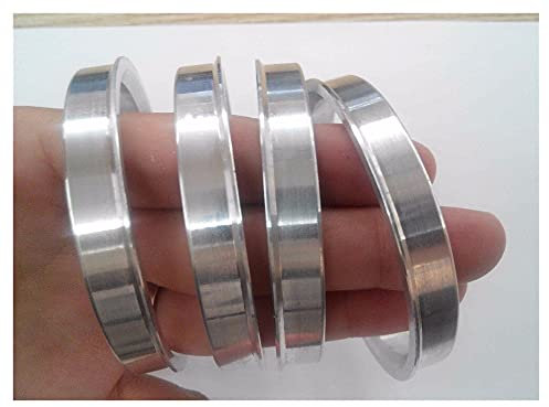 Zentrierringe,Hub Zentrierungsringe Hub Centric Ringe OD = 57.1mm IDA = 54.1mm Passend Für VW - Aluminiumlegierung