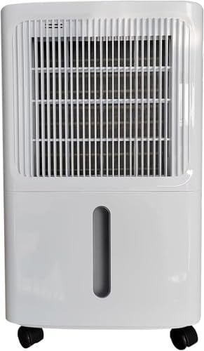 Déshumidificateur, 12L/24H Deshumidificateur d air, avec minuterie, filtre et verrouillage de sécurité pour enfants, mode intelligent/sec/continu, protégé contre les champignons et l'humidité