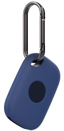 FackLOxc Étui de protection souple avec porte-clés pour tracker Tile Life 360 2024