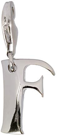 SilberDream Charm 925 Echt Silber Armband Anhänger Buchstabe F FC70F Silber Charmsschmuckanhänger