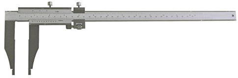 CNC QUALITÄT Werkstatt- Messschieber 300 mm - rostfreier Stahl - light Version - Schnabellänge 100 mm