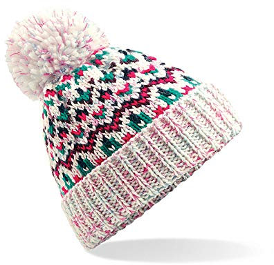 ASVP Shop Korkenzieher-Kabel gestrickte Pudelmütze Einfach Herren Damen Mütze Warme Winter-Pom-Wollmütze