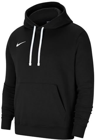 Nike Herren M Nk Flc Park20 Po Hoodie Kapuzenpullover, Black/White/White, L EU