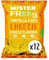 Mister Free'd Cheese Handmade Tortilla Chips - Great for Dipping - Plant based - Gluten Free & Dairy Free - High in Fibre - Vegan (12 Pack)