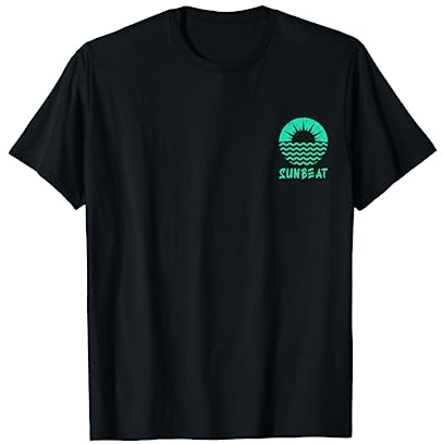 Sunbeat - Palmen Meer Sonne Strandurlaub T-Shirt