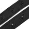 3m Druckknopfband 18mm Druckknopf Band Bodyverschluss Miederband Farbwahl, Größe:Breite 18 mm | Abstand 25 mm, Farbe:schwarz