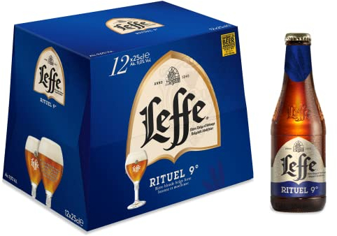 Leffe Rituel 9° Bière Pack 12 Bouteilles 25cl