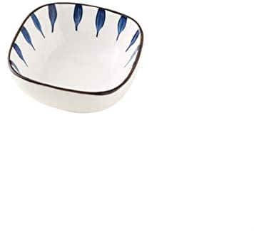 Dip Schälchen Keramische Snack-Untertasse Sushi Soja-Essigsarce-Sauce-Teller-Condiment-Untertassen Platte Geschirrgerichte for Gewürze Set (Color : Chiba)