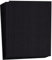 Hamilco Farbiger Karton, Scrapbook-Papier, 21,6 x 28,9 cm, Leinenstruktur, Schwarz, 36,3 kg Einband, 50 Stück