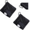DUODIA 2 Pcs Golf Ball Towel - Microfiber Absorbent Cleaning Towels with Clips - 14 * 14 cm