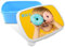Fiambrera infantil. Regalos personalizados. Caja merienda con foto. Apta para microondas y libre de BPA, filatos y metales pesados. COLOR AZUL