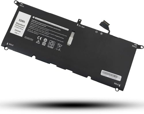 FengWings® DXGH8 H754V G8VCF P82G Batterie de rechange pour ordinateur portable Dell XPS 13 9370 9380 / Inspiron 13 7390 7391 2 en 1 5390 5391 7490 / Latitude 3301 E3301 G8VCF