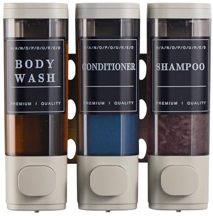Shampoo and Conditioner Dispenser