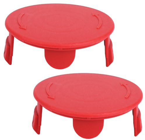 Yweller 1600A00X61 1600A00DU0 Rasentrimmer abdeckung Spulenabdeckung passend für Bosch ART 27+ 30+ 24+ ART 24/27/30, 2 Stück Hochwertige Qualität Spulendeckel